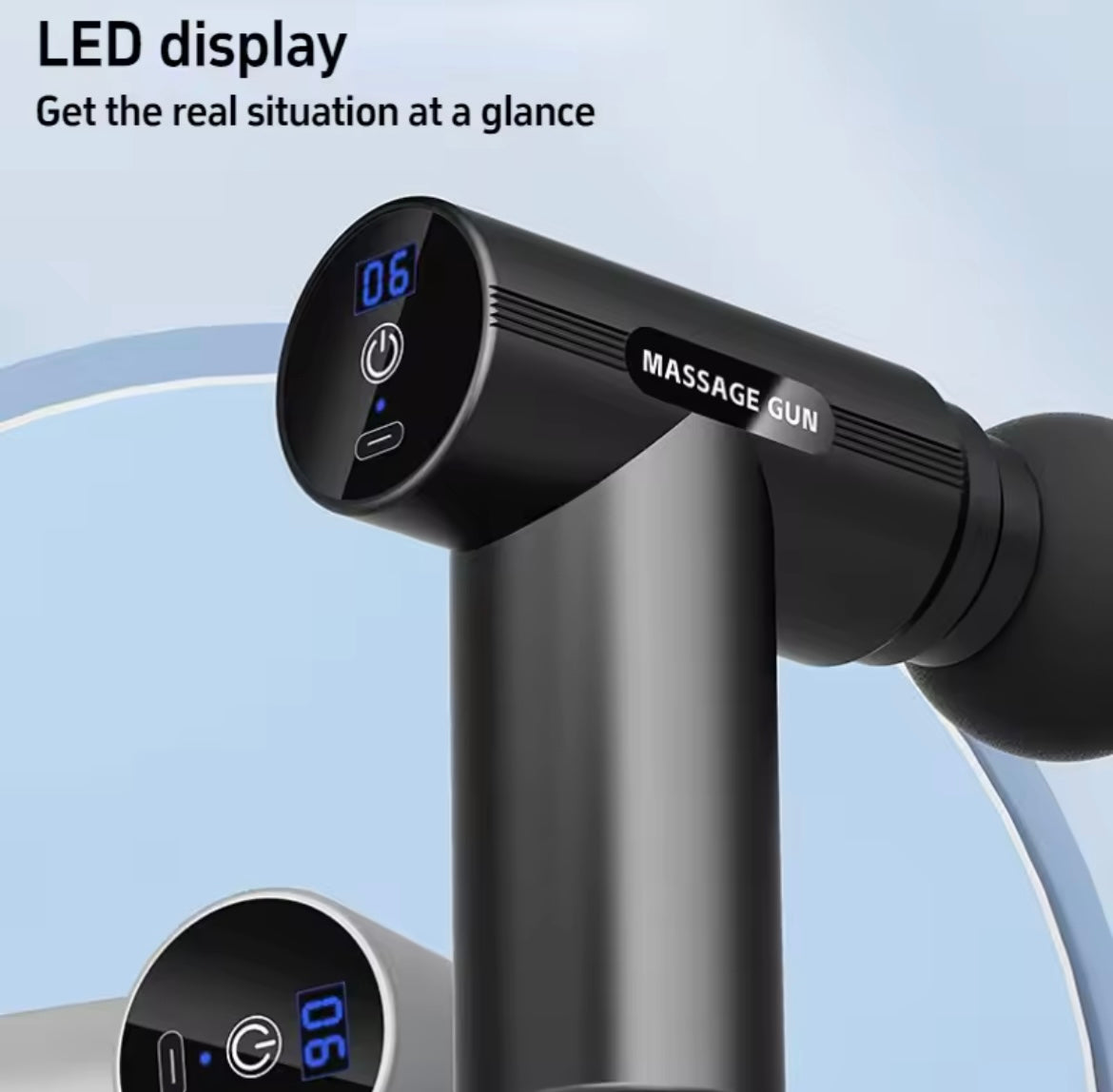 Recovery Pro™ Mini Massage Gun – Kompakte Tiefenmassage für schnelle Regeneration