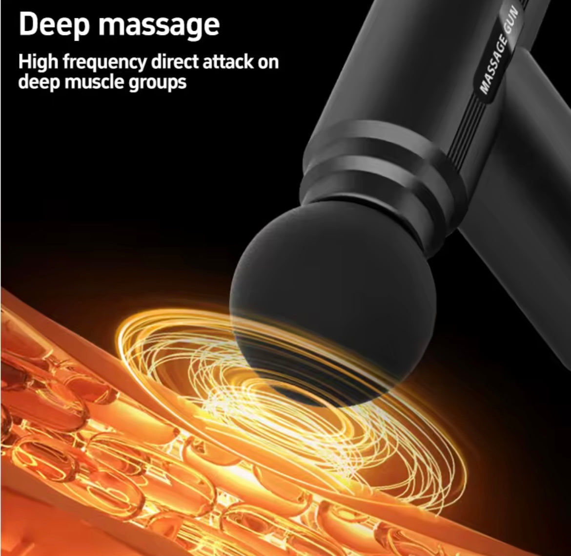 Recovery Pro™ Mini Massage Gun – Kompakte Tiefenmassage für schnelle Regeneration